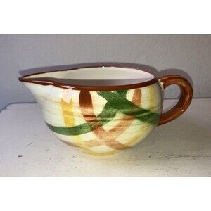 Vintage 1940s/1950s Vernon Kilns Vernoware Homespun Plaid Sauce or Gravy Boat